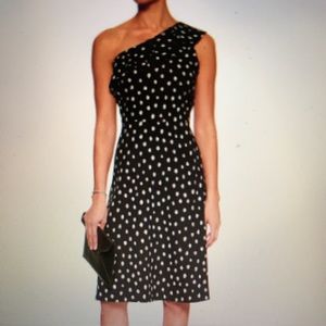 Banana Republic One Shoulder Black Dress size 2